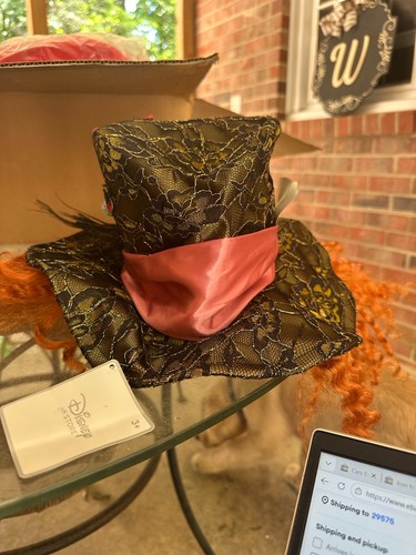 Mad hatter top - mad, wig
