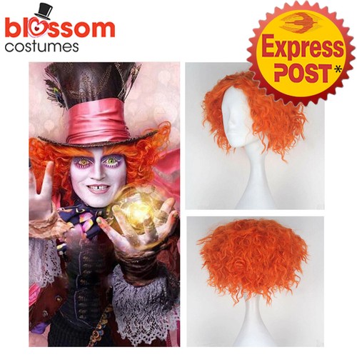 N94 orange curly - curly, mad