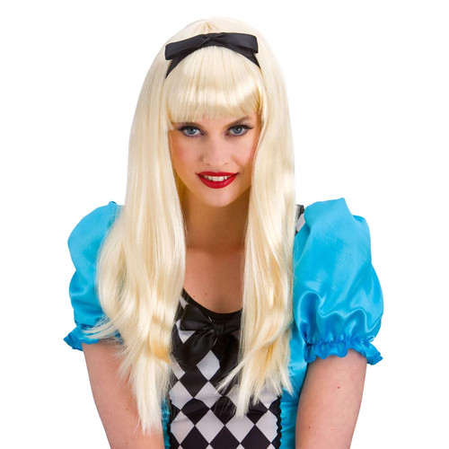 Alice wonderland wig long - in,