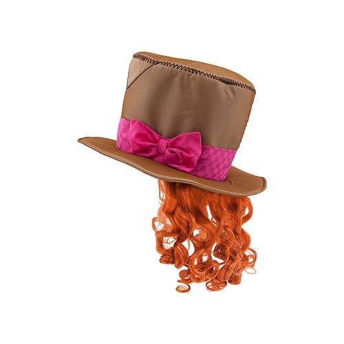 Mad hatter hat wig costume - mad,