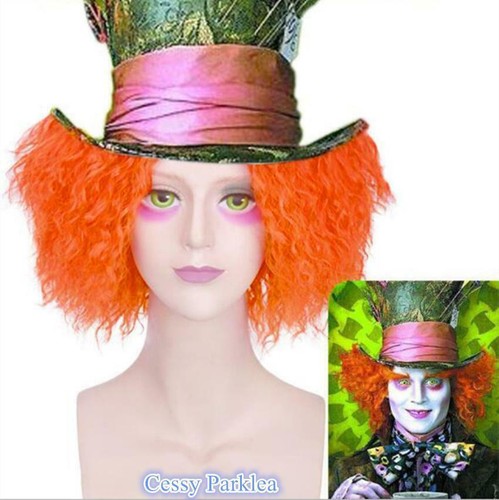 Mad hatter orange wig - hatter,