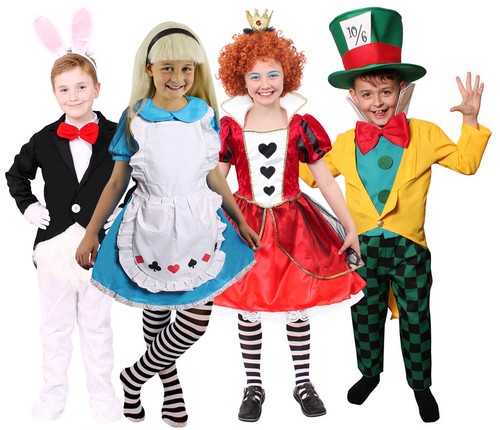 Kids wonderland costumes book - kids,
